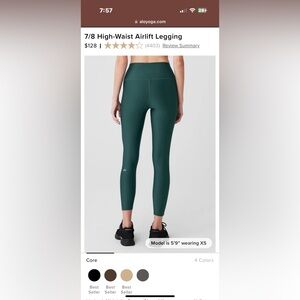 alo leggings airlift